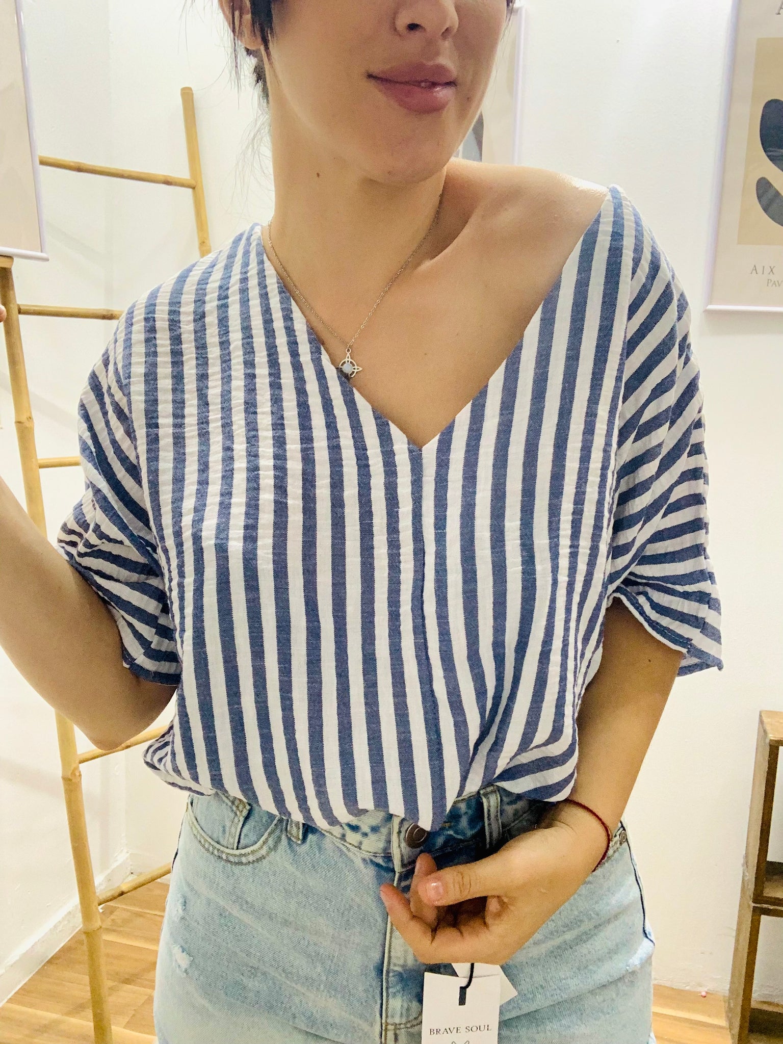 Camisa OVERSIZE MARINERA