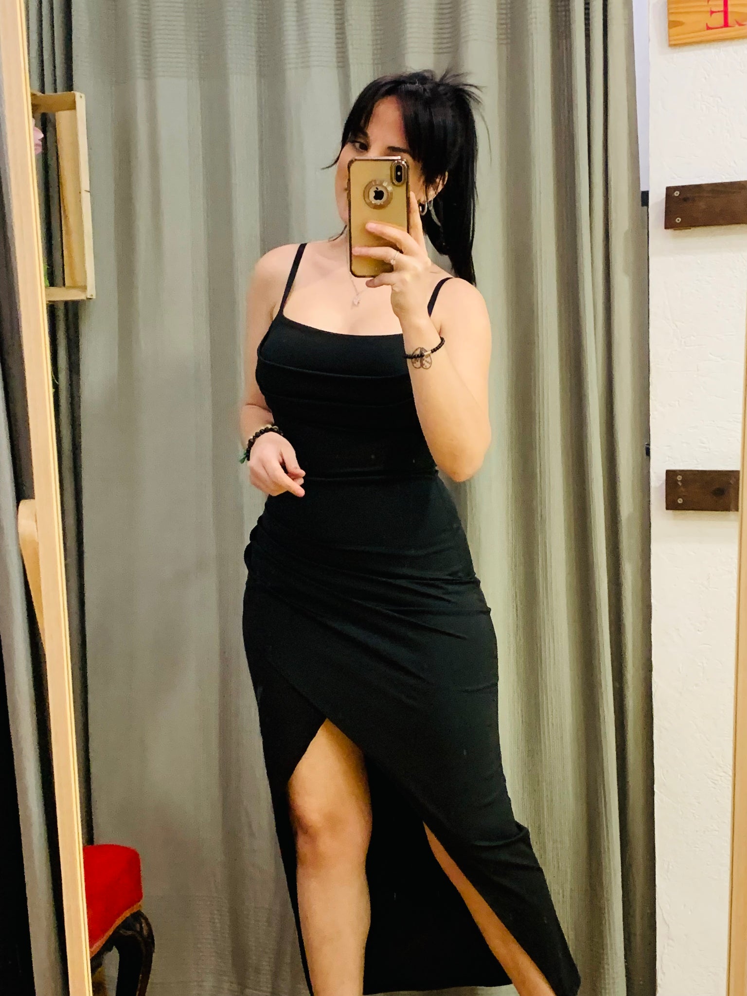 Vestido Flora negro