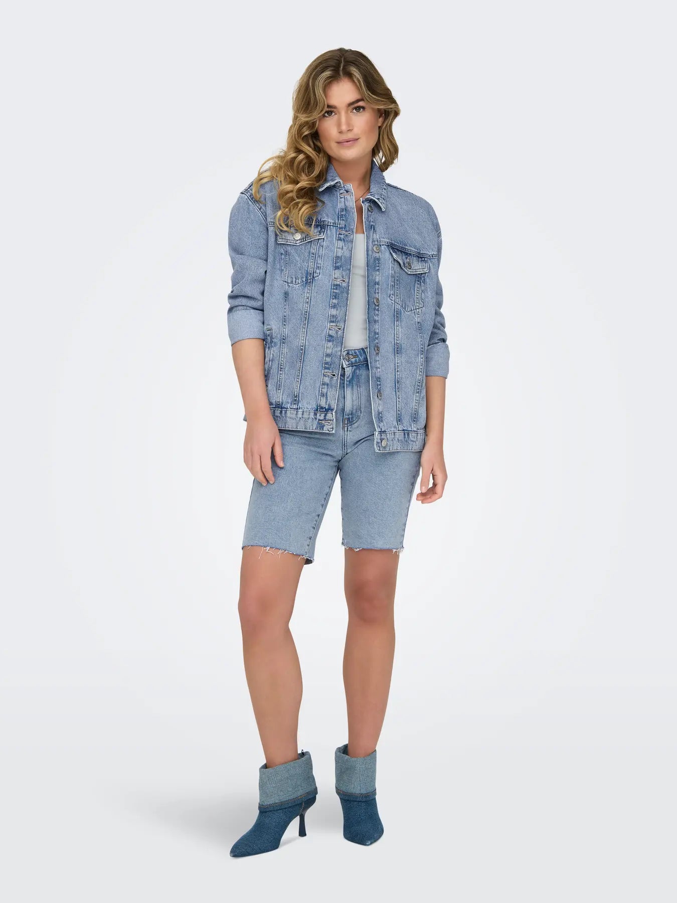 Chaqueta ONLOCEAN L/S OVERSIZE JKT DNM NOOS