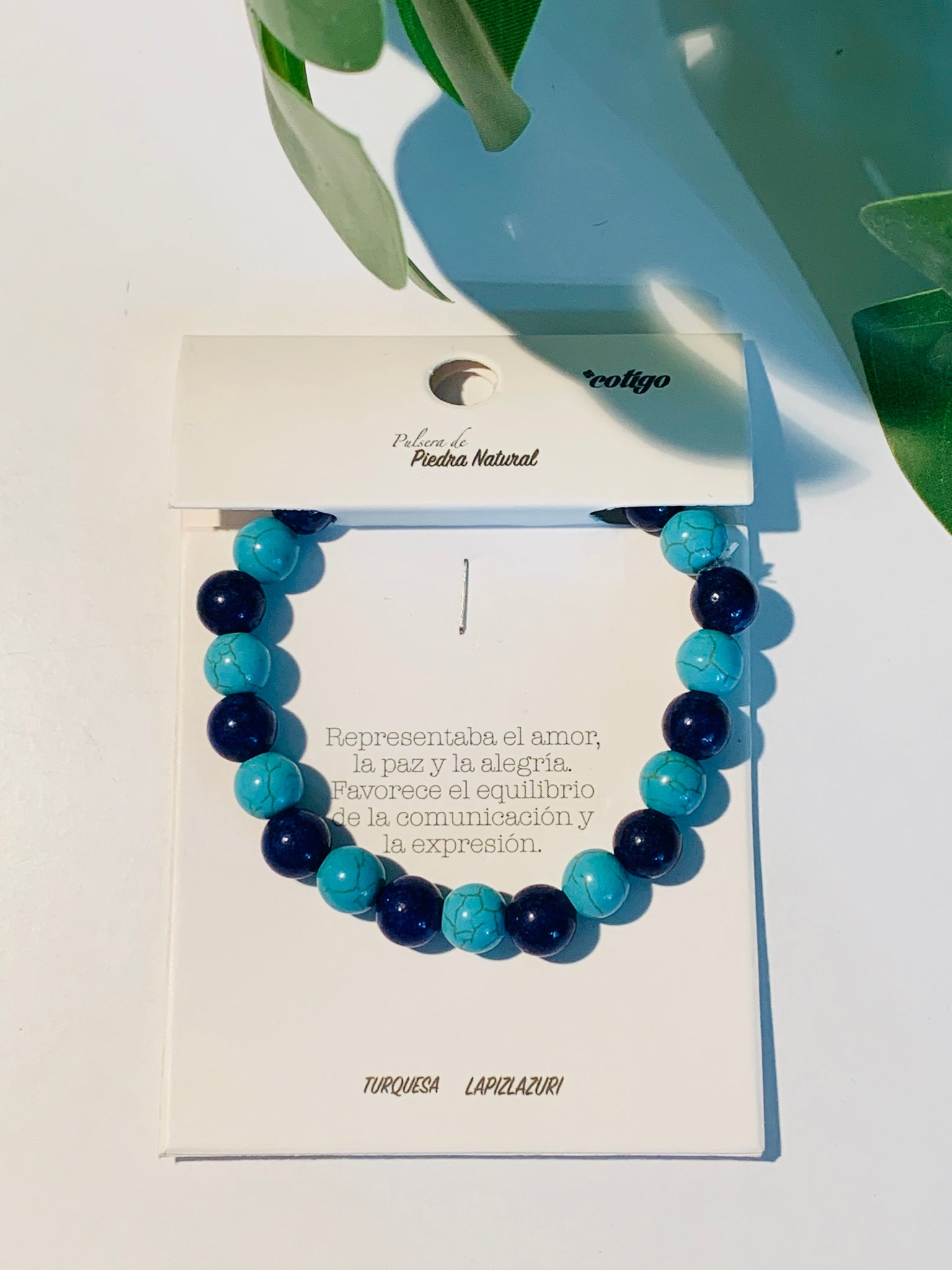 Pulsera piedras natural